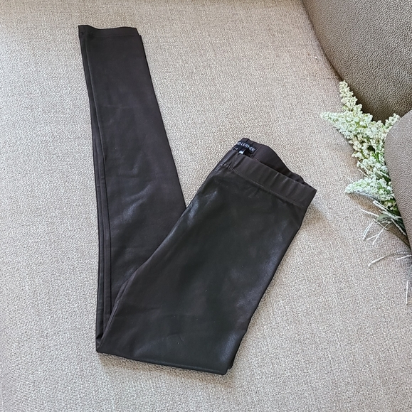 David Lerner The Classic Coated Brown Leggings - Picture 12 of 12